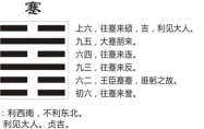 水山蹇卦是吉卦吗 水山蹇卦预示着啥情况