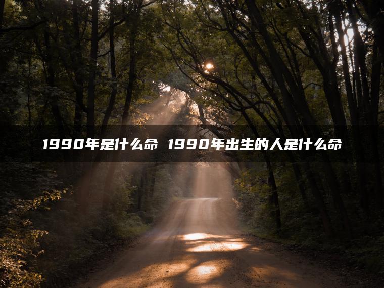 1990年是什么命 1990年出生的人是什么命