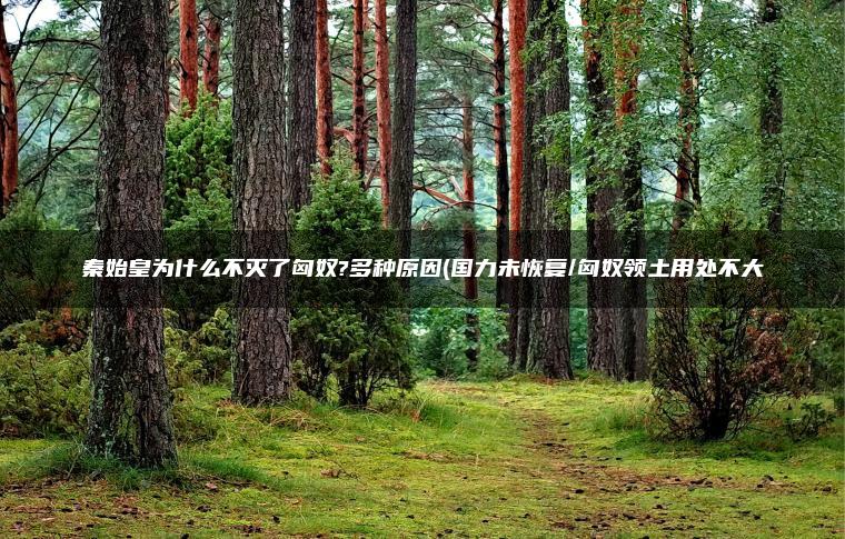 秦始皇为什么不灭了匈奴?多种原因(国力未恢复/匈奴领土用处不大